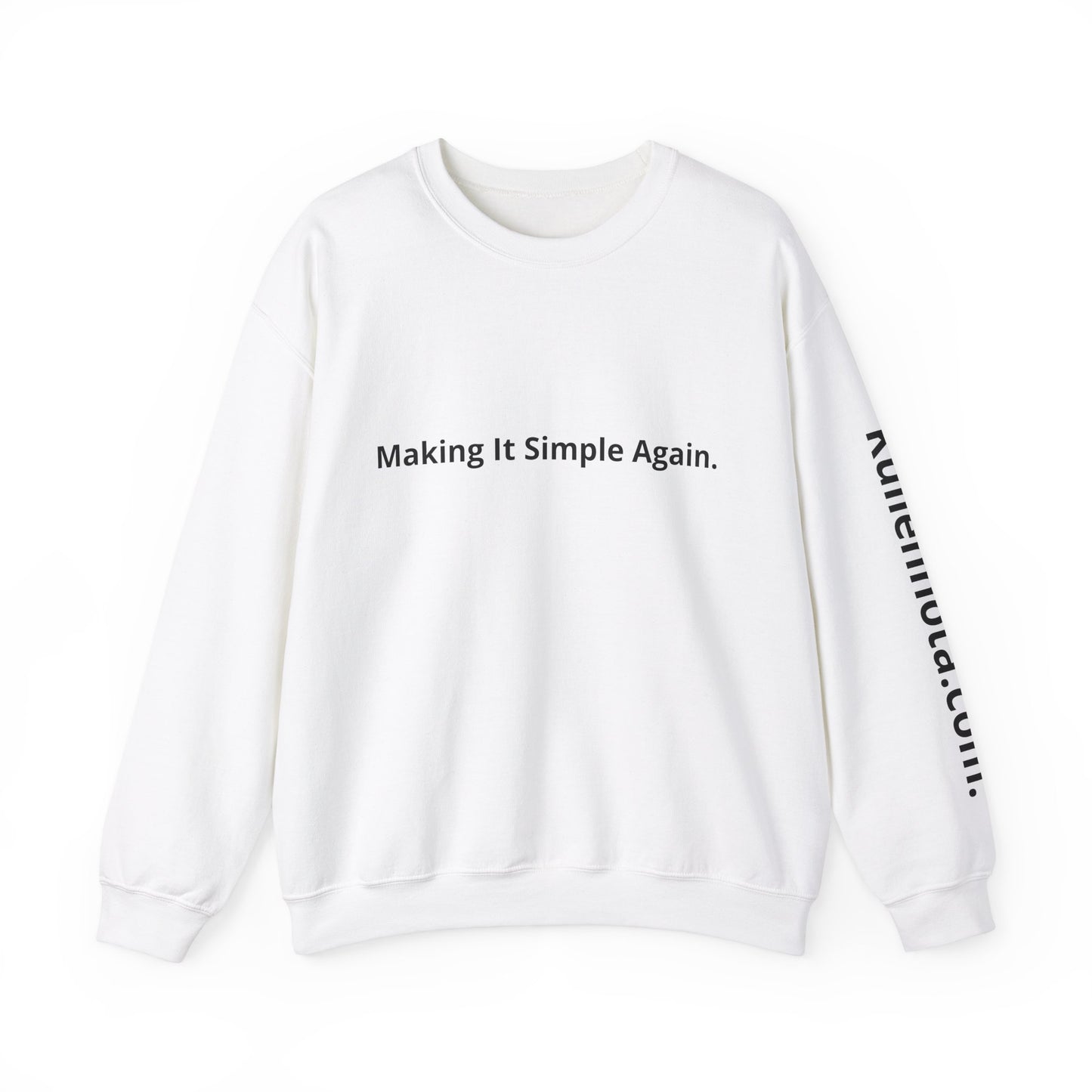 Unisex Heavy Blend™ Crewneck Sweatshirt - "Making It Simple Again"