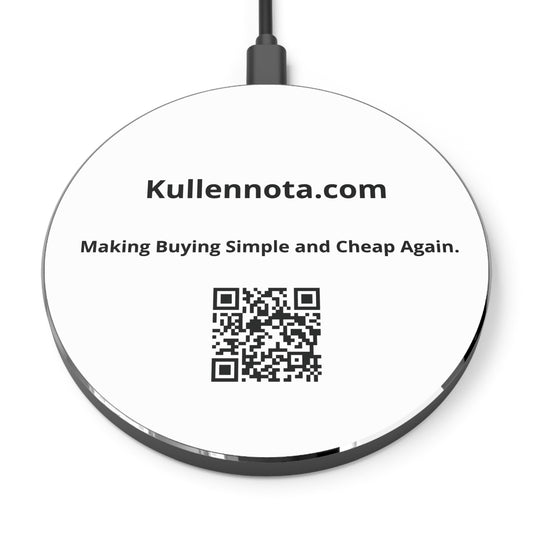 Fast Wireless Charger with QR Code - Simplify Your Charging Experience