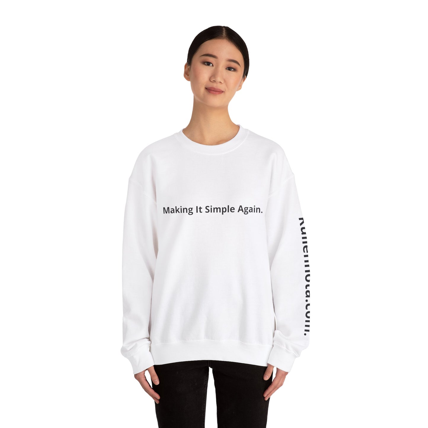 Unisex Heavy Blend™ Crewneck Sweatshirt - "Making It Simple Again"